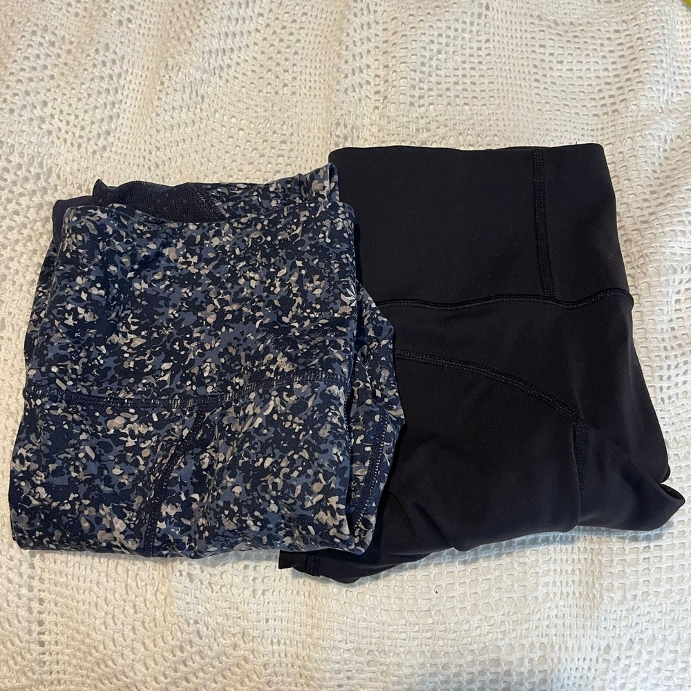Athleta Leggings 2-Pack High Rise Workout Yoga Running Size S‎